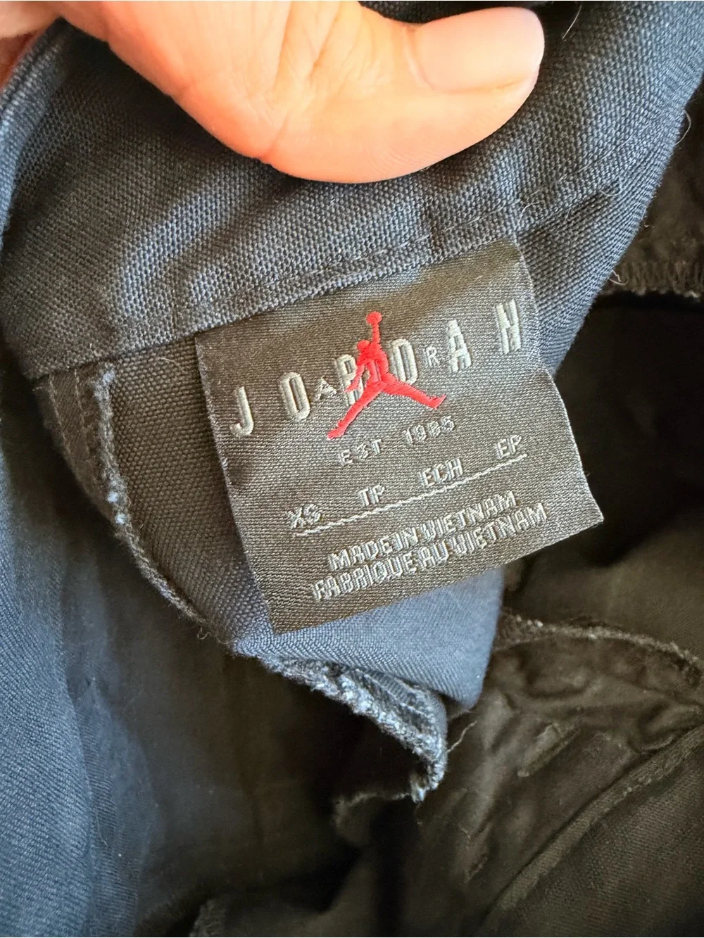 Jordan Black Utility Cargo Pants - Classic Workwear